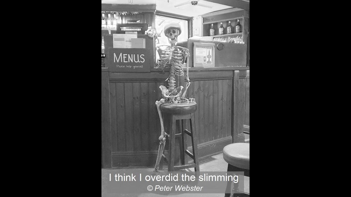 I think I overdid the slimming